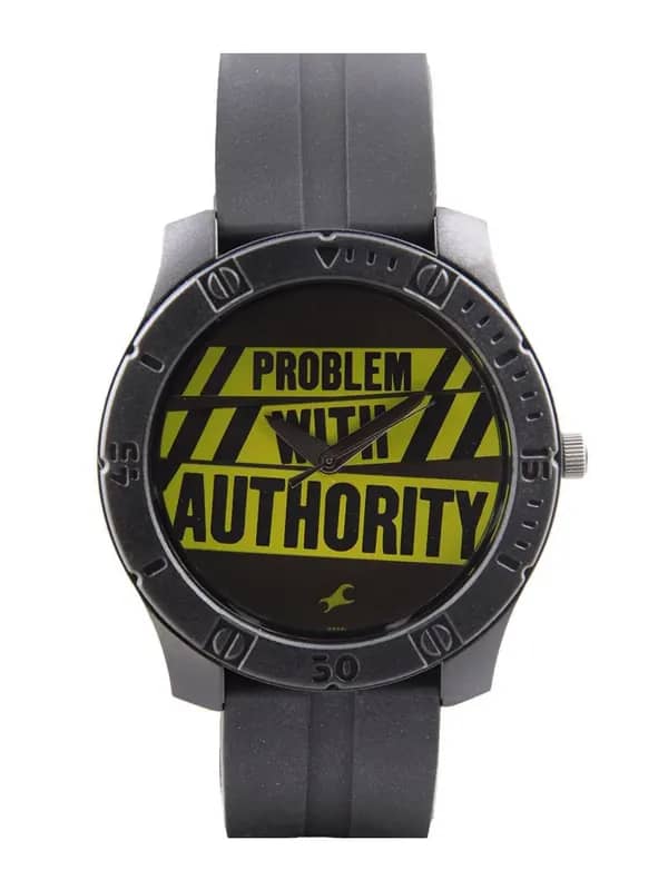 Fastrack Men Black Dial Watch