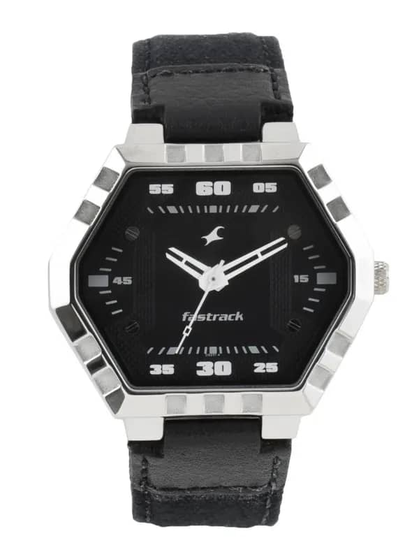 Fastrack Men Black Dial Watch