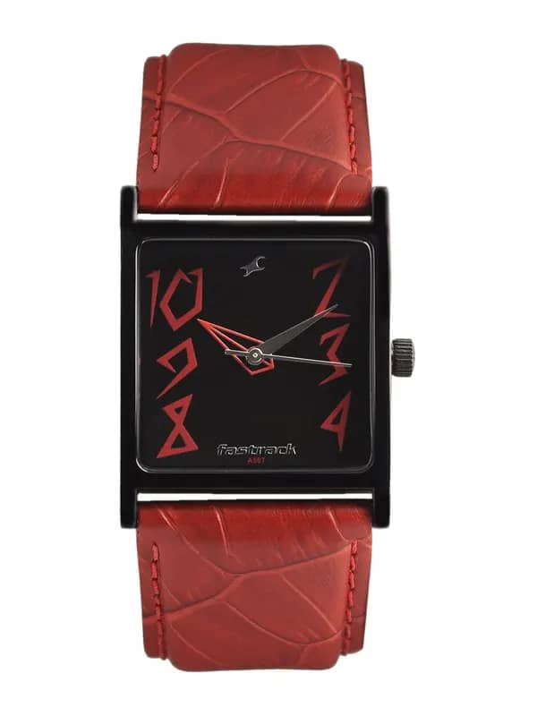 Fastrack Women Black Dial Watch NB9735NL01