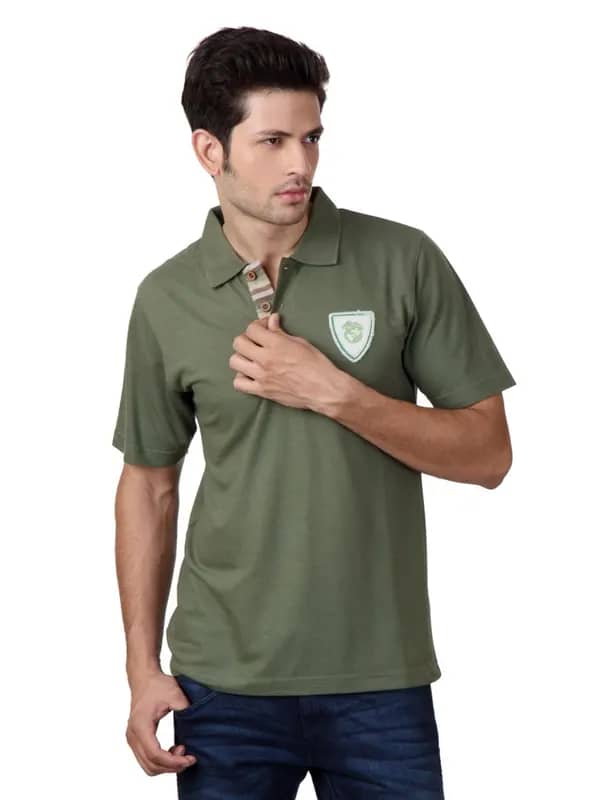 Do u speak green Men Olive T-shirt