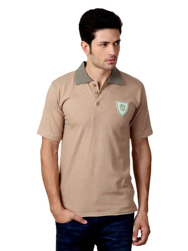 Do u speak green Men Brown T-shirt