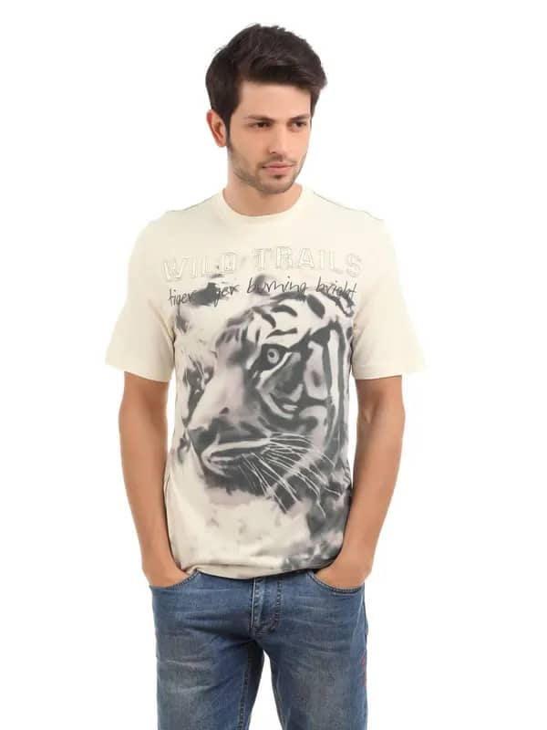Do u speak green Men Cream T-Shirt