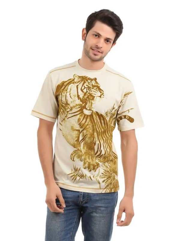 Do u speak green Men Cream T-Shirt