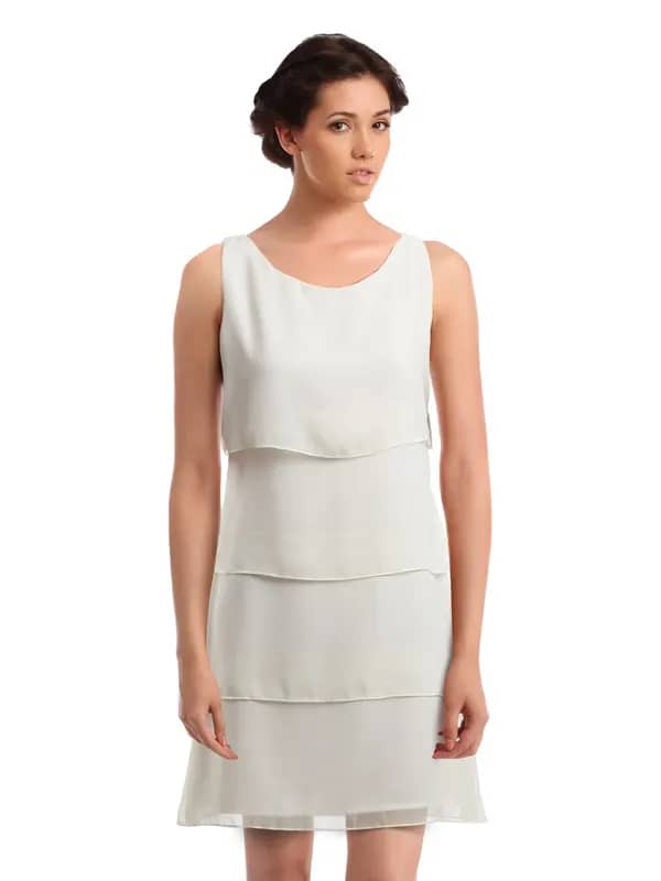 Femella Women Off White Dress