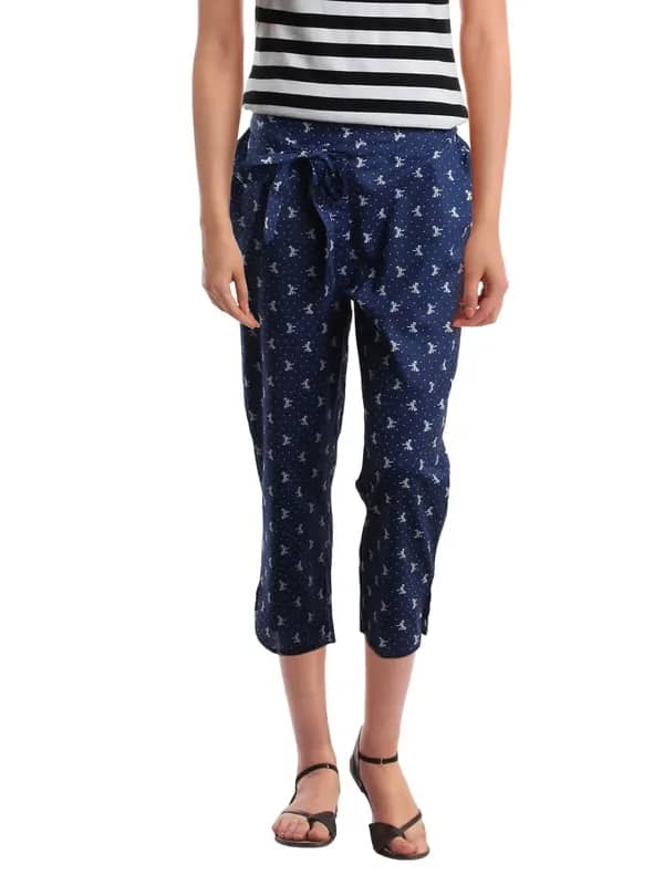 Femella Women Blue Lounge Pants