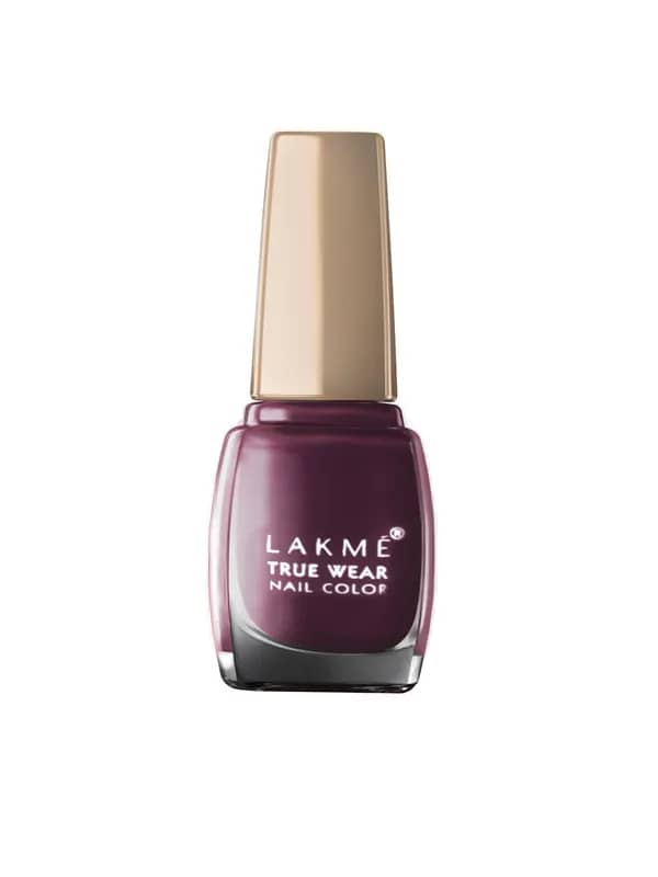 Lakme True Wear Classics Deep Blush Maroon Nail Polish 403