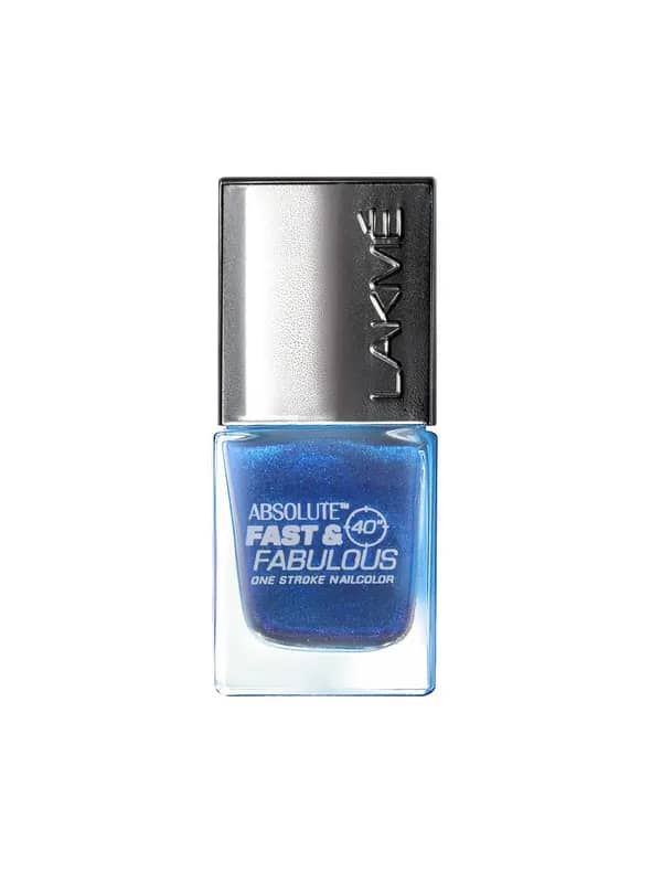 Lakme Absolute Fast & Fabulous Aqua Blaze Nail Polish 05