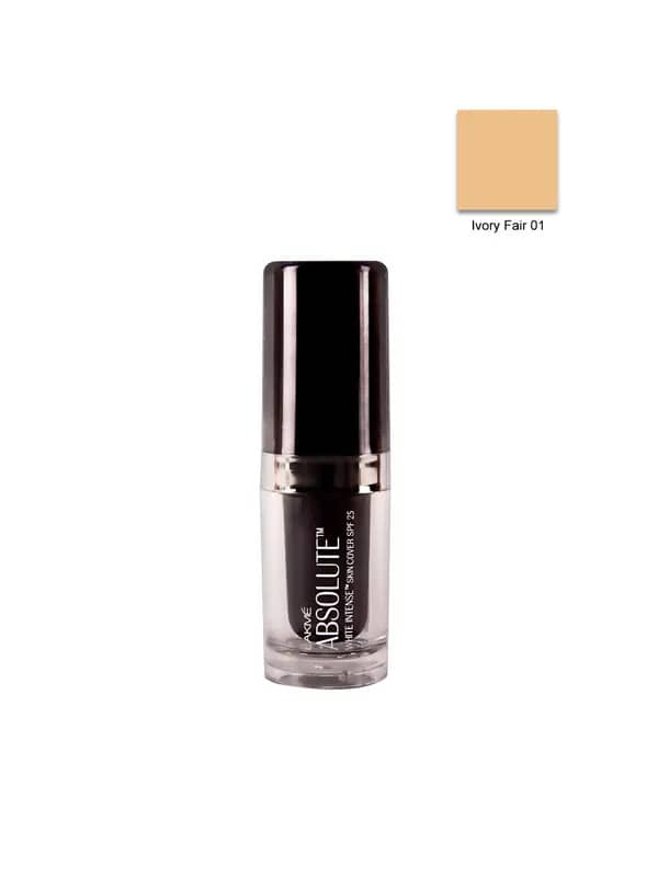 Lakme Absolute White Intense Skin Cover Ivory Fair Foundation 01