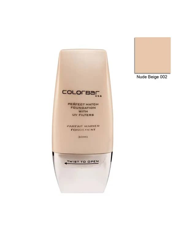Colorbar Perfect Match Nude Beige Foundation 002