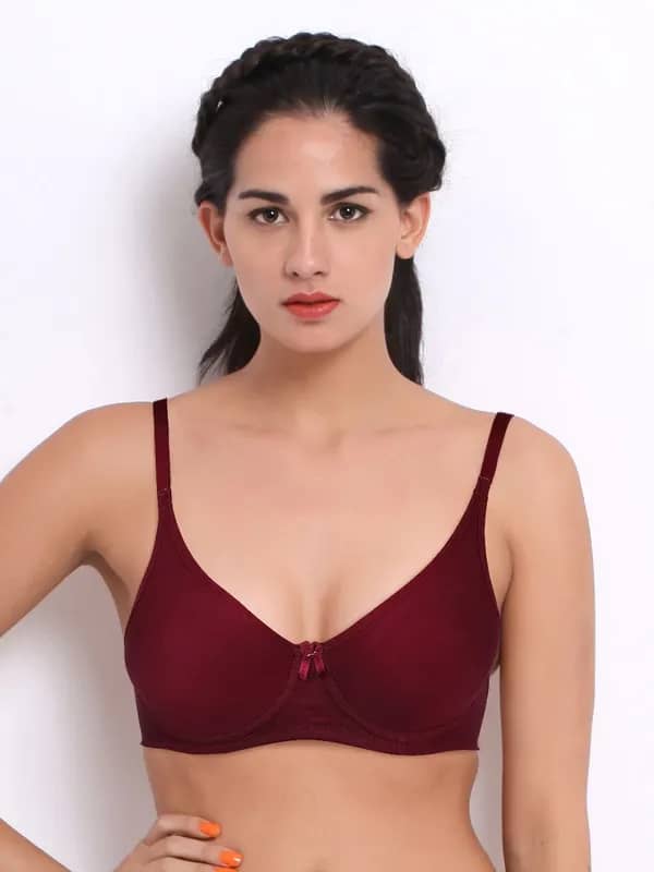 Biara Maroon Everyday Support Bra MW 1002