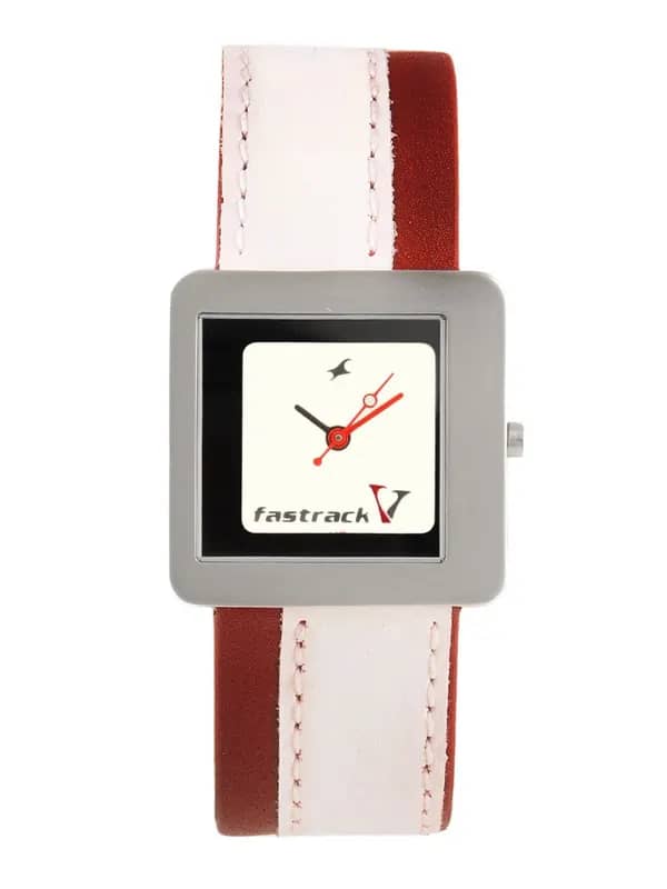 Fastrack Women White Dial Watch