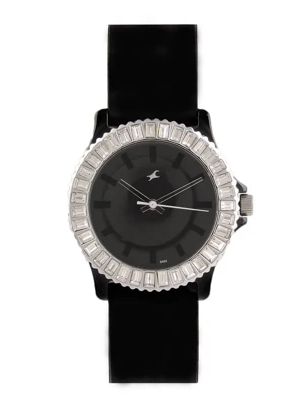 Fastrack Women Black Watch N9827PP02