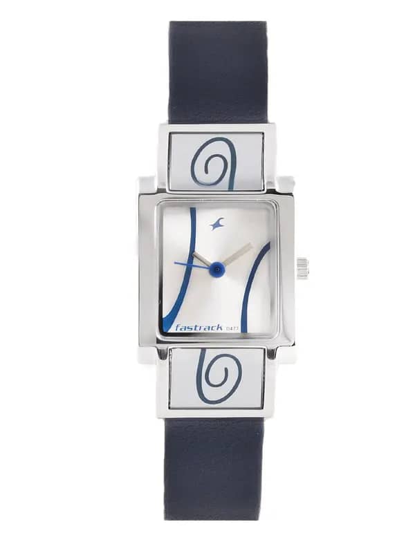 Fastrack Women Steel Dial Watch