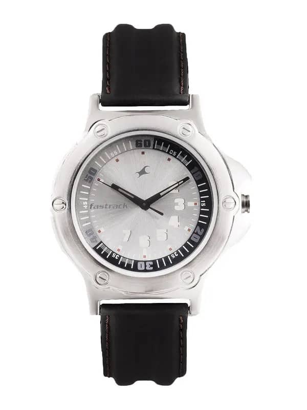 Fastrack Men Steel Dial Watch