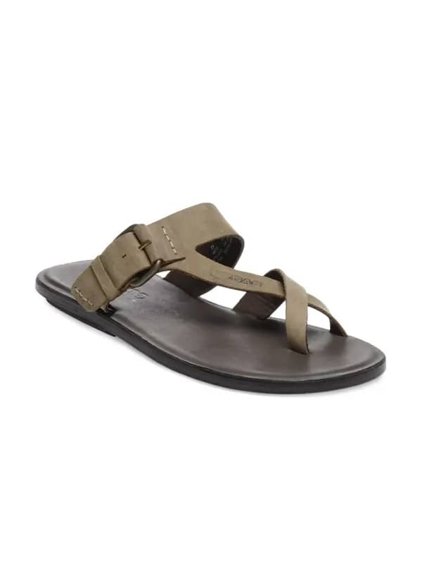 GAS Men Brown Glade Sandals