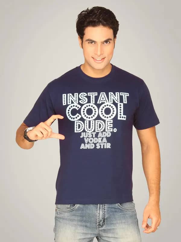 Tantra Men's Instant Blue T-shirt