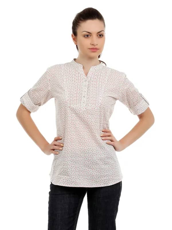 Mumbai Slang Women Pink Kurti