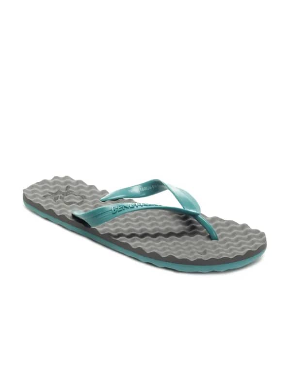 United Colors of Benetton Grey Flip Flops