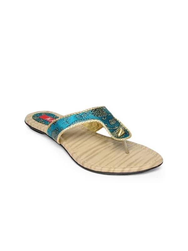 HM Women Blue Flats