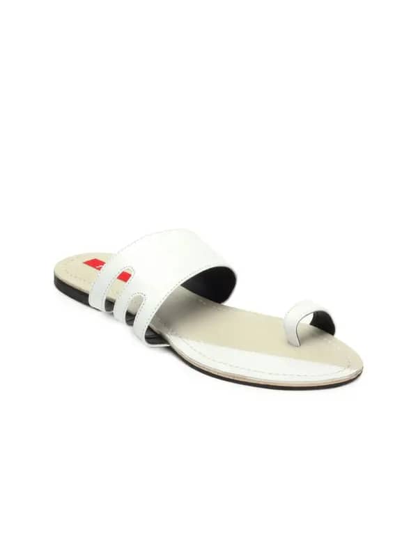 HM Women White Sandals