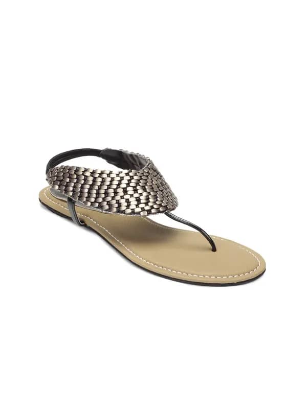 HM Women Black Sandals
