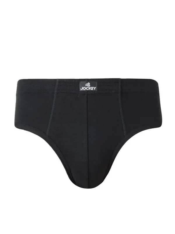 Jockey ELANCE Men Black Briefs 1009