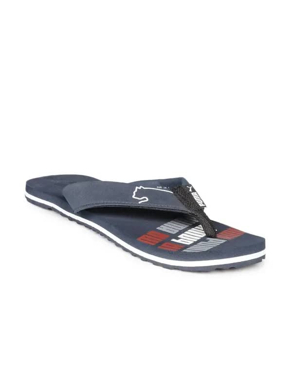 Puma Unisex Blue Flip Flops