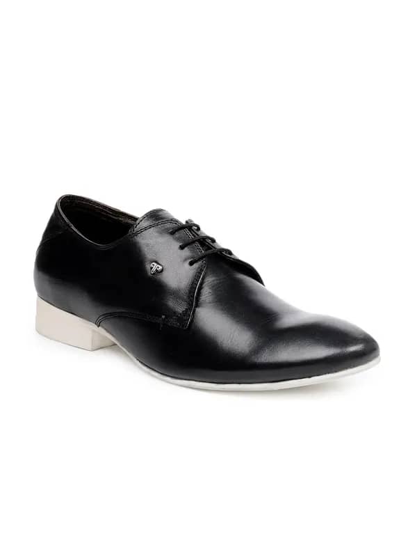 Provogue Men Black Formal Shoes