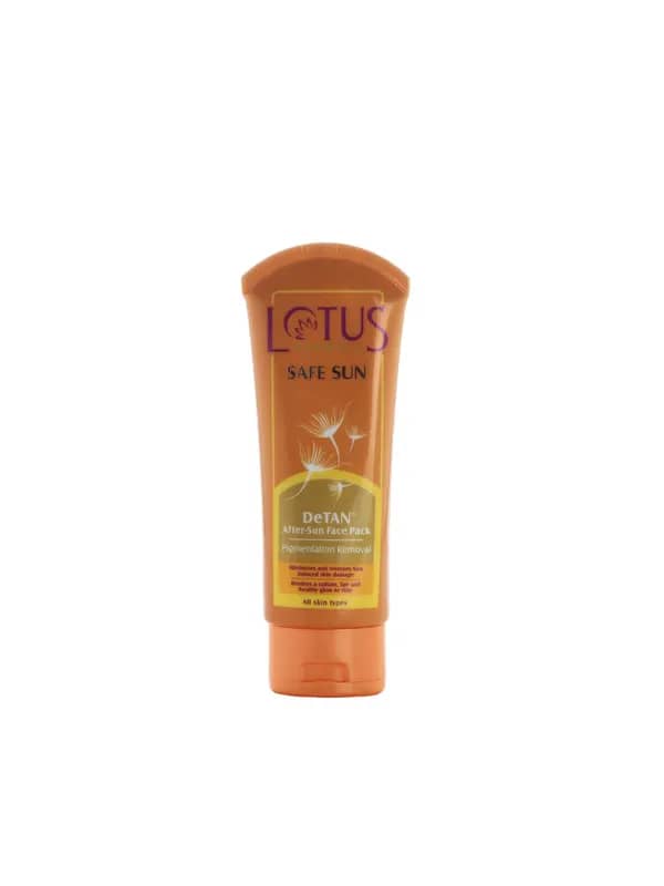 Lotus Herbals Safe Sun De-Tan Face Pack