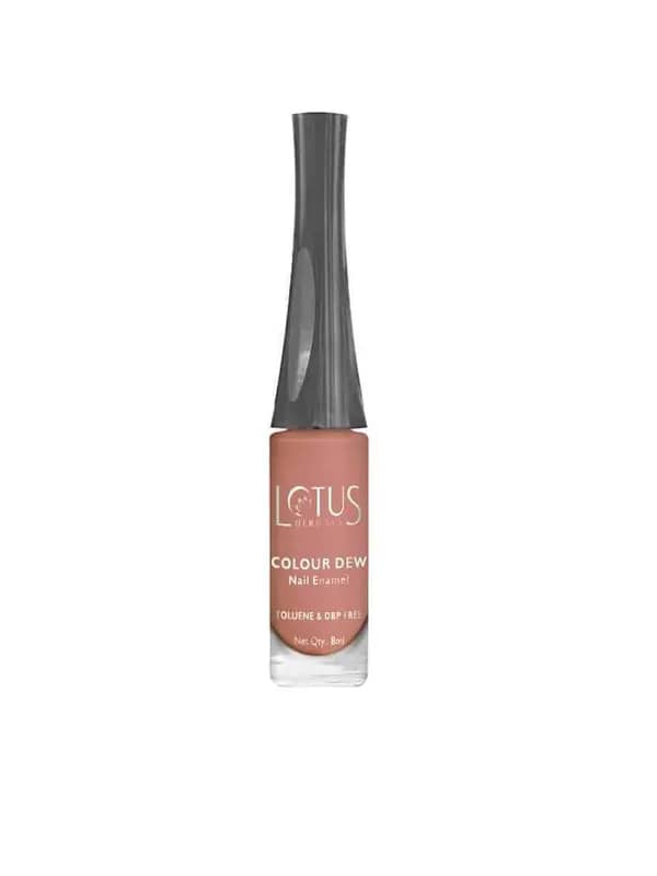Lotus Herbals Colour Dew Pink Barbie Nail Polish 902