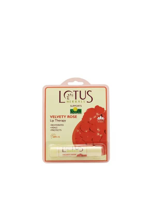 Lotus Herbals Velvety Rose Lip Balm