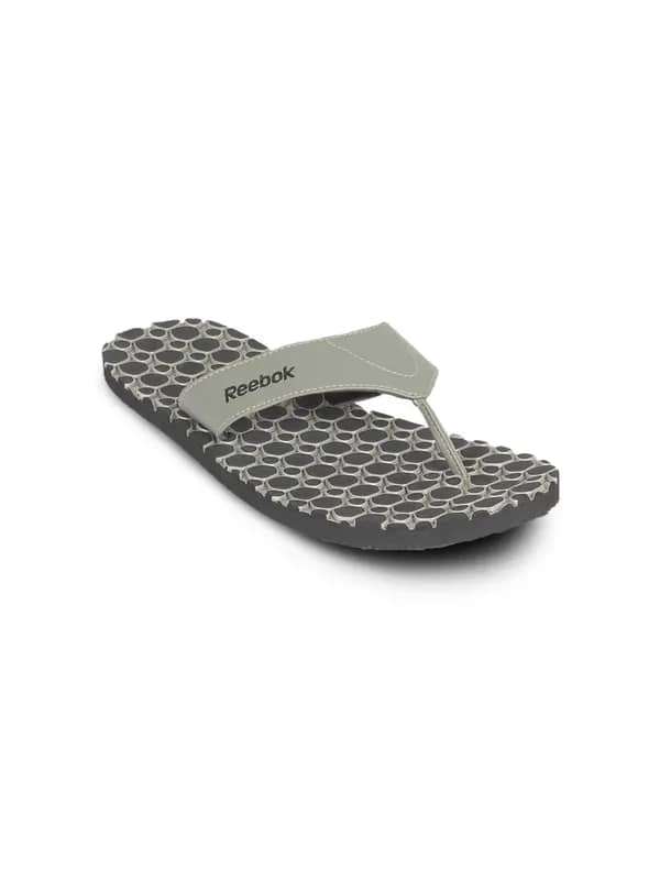 Reebok Men's Coral Hex Grey Flip Flop