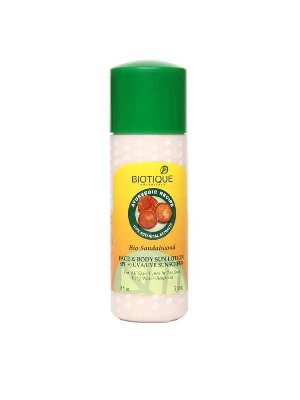 Biotique Bio Sandalwood Face & Body Sunscreen Lotion