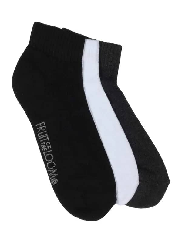 Fruit of the Loom Men Pack of Three Socks