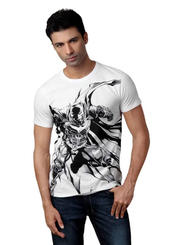 French Connection Men White T-shirt