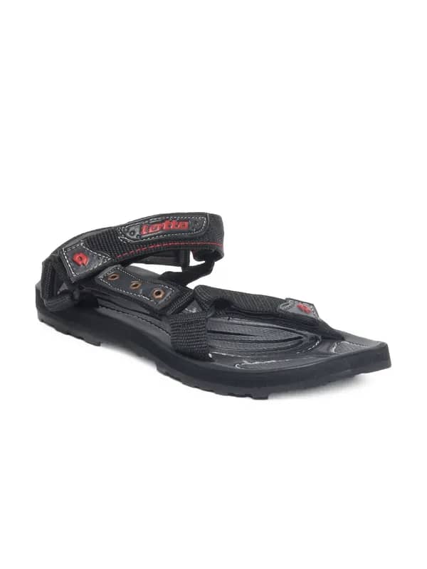 Lotto Men Black Sandals