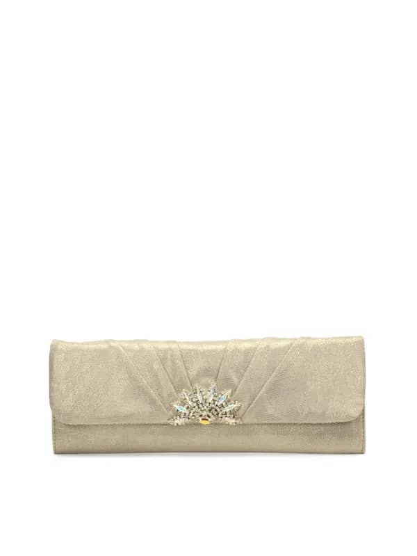 Baggit Women Gold Clutch