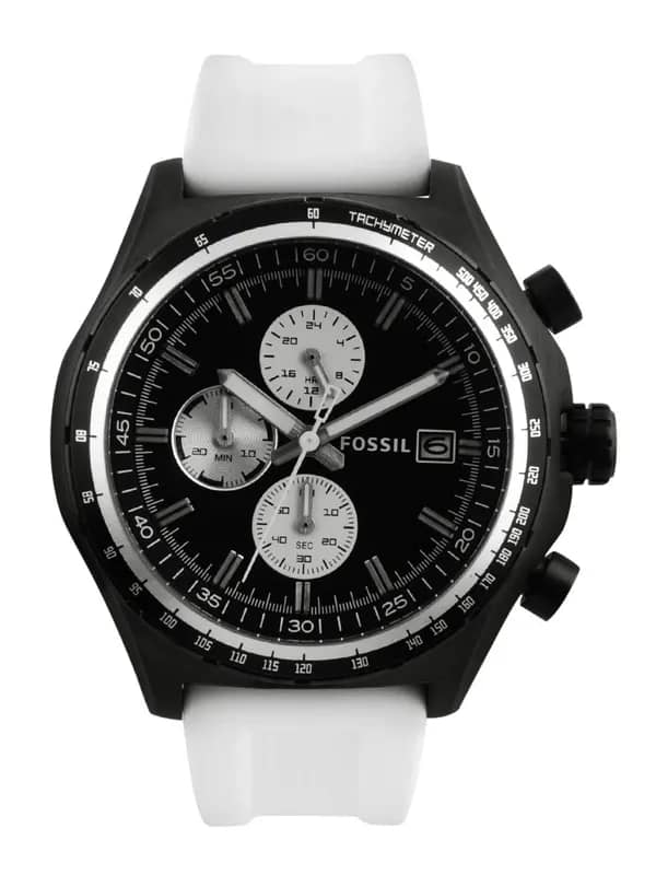 Fossil Men Black Dial Chronograph Watch CH2778