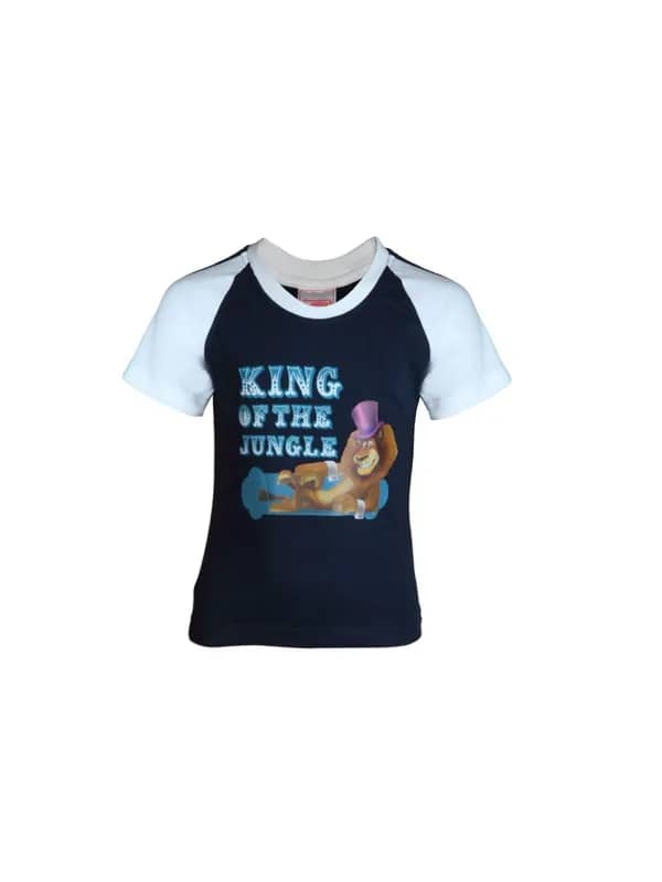 Madagascar 3 Boys Navy Blue T-shirt