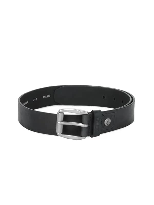 Fossil Men Black Belt