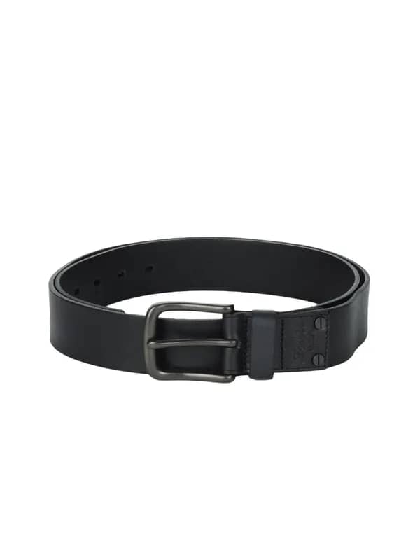Fossil Men Black Belt