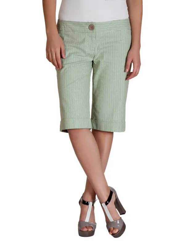 Tonga Women Olive Shorts