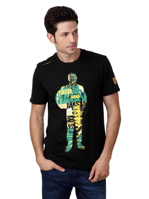 Puma Men Black T-shirt