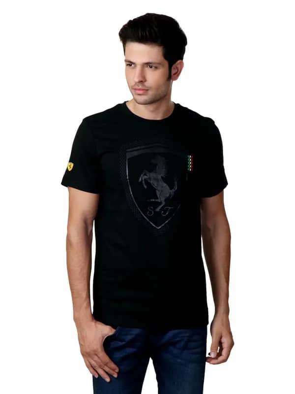Puma Men Black T-shirt