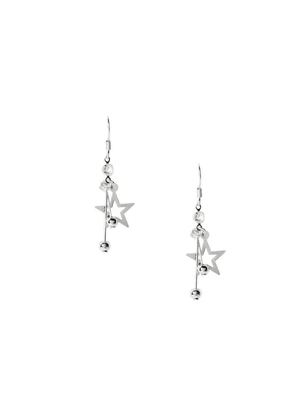 ToniQ Women Silver Earrings