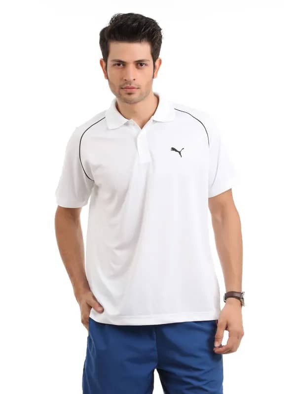 Puma Men White T-shirt