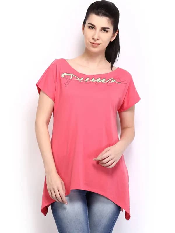 PUMA Women Pink Top