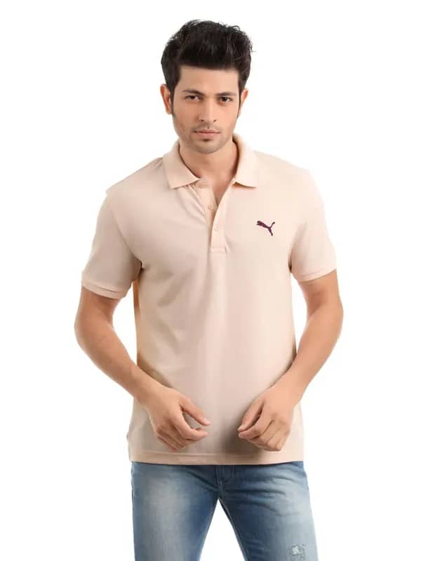 Puma Men Pink T-shirt
