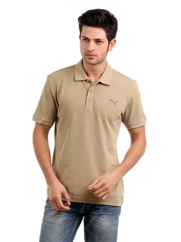 Puma Men Mushroom Brown T-shirt