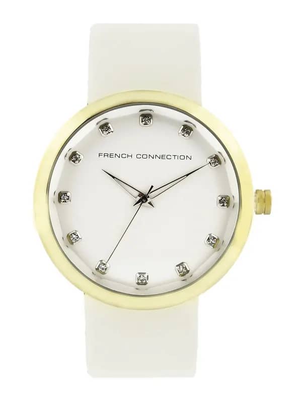 FCUK Women White Dial Watch FC1006WWN